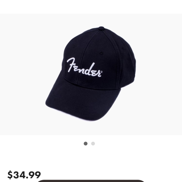 Fender® Spaghetti Logo Hat, One Size Fits Most - Picture 7 of 7